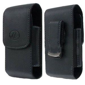 Vertical Leather Belt Clip Case Pouch for Motorola Cell Phones All Carriers New