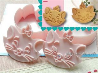 Disney Marie Cat Cookie Food Stamp Mold Mould Cutter