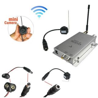 Pinhole Wireless CCTV Camera Security System Mini Hidden Spycam Heat Resisting