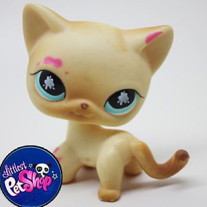 Littlest Pet Shop LPS Cat Toy Animal Figures Collection 2214
