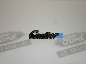 New Ford Lincoln Town Car Cartier Gold Nameplate Emblem F8VZ 54297A74 CA