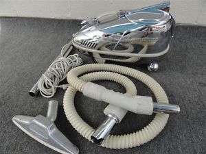 Vintage "IEC" Tri Star C 7 Canister Vacuum Cleaner w Hose Parts Accessories