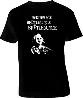 Beetlejuice Funny Movie Michael Keaton Black T Shirt