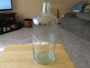 Vintage Dynell Spring Water Co Glass One Gallon Bottle