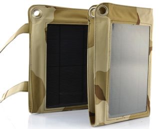 Solar Battery Charger 30 Watt Camouflage 10x Laptop Adapters Waterproof