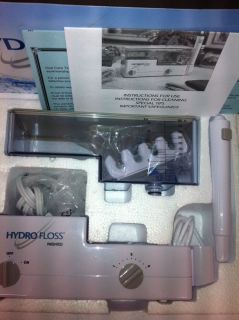 Hydro Floss Hydrofloss Oral Irrigator Dental Floss Water PIK Open Box 2013 Model