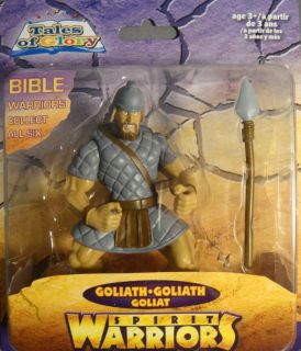 Tales of Glory Spirit Warriors Goliath 5" Collectible Bible Toy Action Figure
