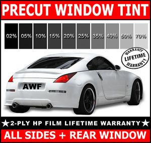 2ply HP All Sides Rear Precut Window Film Any Tint Shade for Ford Trucks