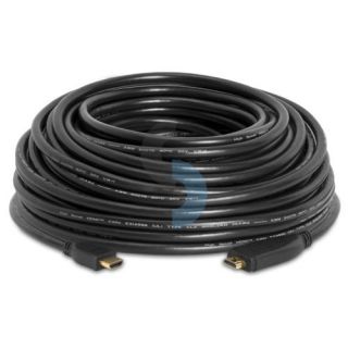 75 Feet Premium HDMI 26AWG Cable High Speed LCD HD 75ft Gold PS3 HDTV 1080p
