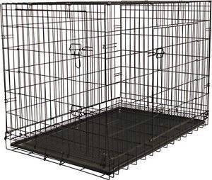 41 5" Dog Cage Crate Cat Carrier Portable Kennel House Pet Cage 4 XXL