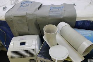 DeLonghi 14000 BTU Portable Air Conditioner Dehumidifier Heater Pump 3 Speed Fan