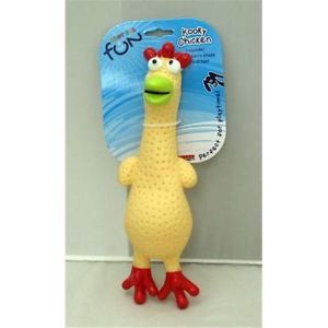 Petstages 066506 Kooky Rubber Chicken Dog Toy