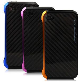 New Aluminum Hard Metal Frame Bumper Case Cover For iPhone4 4S Black
