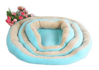 Pet Dog Cat Warm Nest Bed Soft Kennel Puppy Winter Plush Fleece House Kennel