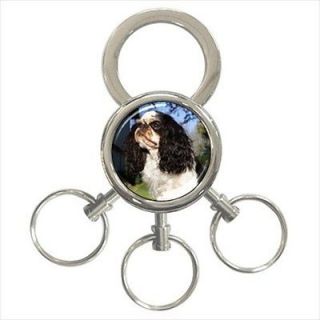 English Toy Spaniel Dog Belt Buckle Money Clip or Key Chain II4389