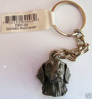 Golden Retriever Dog Key Ring Chain Top Qualty Metal BN