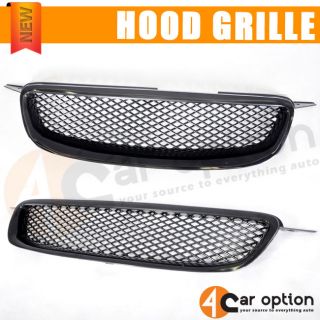 03 04 05 Toyota Corolla Black ABS Front Hood Grill Grille Mesh TR D Style