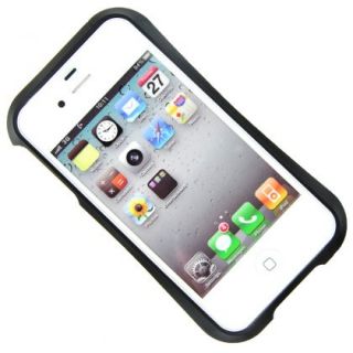 Black Luxury Aluminum Metal Frame Bumper Case Cover for iPhone 4 4S 4GS