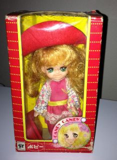Vintage Popy Lady Giorgie Candy Candy Anime Big Eye Doll Made in Japan