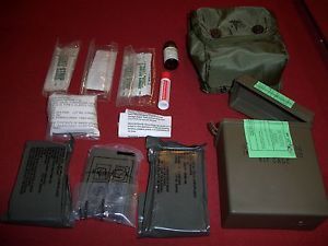 Military Surplus Individual First Aid Kit Survival Gear Medic Hiking Camping