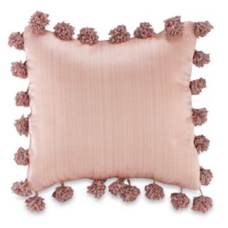 Little Diva White Ribbon Decorative Pillow by Glenna Jean