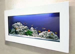 Large Luxury Wall Mounted Aquarium Glass Fish Tank