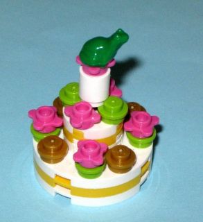 Lego Custom Food Bakery Shop Wedding Chocolate Cake Topper Birthday Friends