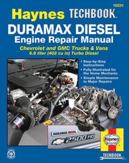 Duramax Diesel Engine Repair Manual Chevrolet GMC Truck Van 6 6 Liter 2001 2012