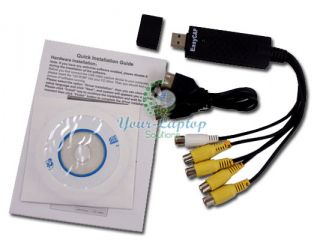 New 4 Channel USB2 0 DVR Video Audio Capture Adapter Card CCTV Security Camera