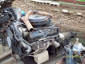 1990 454 Big Block Chevy Complete Motor w TH 400 Auto Trans
