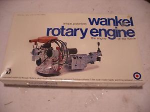Wankel Rotary Engine Model Entex New SEALED Set Kit Battery Mazda Japan