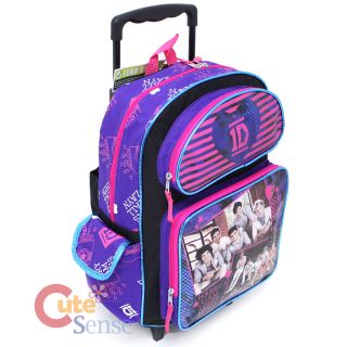 One Direction Roller School Backpack 16