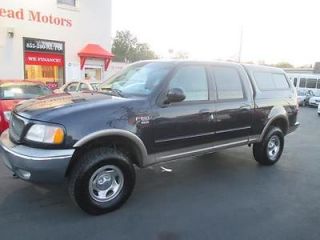 2001 Ford F150 XLT Crew Cab 4x4 Nice Looking Truck Well Maintained Warranty
