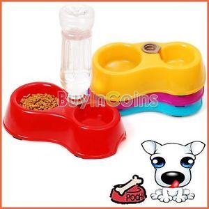 New Automatic Water Dispenser Dog Cat Pet Food Dish Bowl