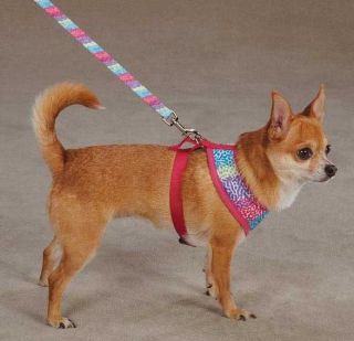 Soft Fabric Confetti Print Dog Harness Pet Harnesses East Side Collection