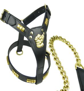 staffy harness and lead set