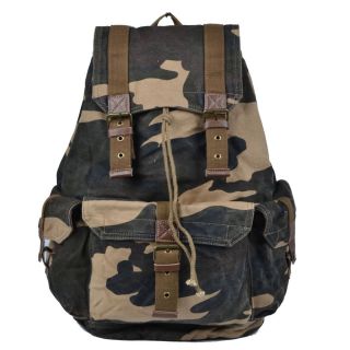 Veevan Designer Canvas Backpacks Sport Rucksacks Laptop Bags Military for Travel