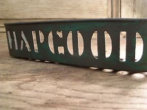 Antique Cast Iron Hapgood Oil Can Holder Farm Tractor Steam Engine Tool Part