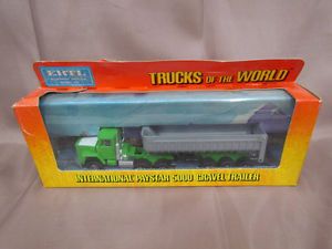 Ertl International Paystar 5000 Gravel Trailer 1403 Diecast Toy Semi Truck