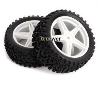 RC 4pcs Front Rear Tires Insert Sponge Wheel HSP 1 10 Off Road Buggy 66001 66021