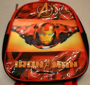 Marvel Avengers Ironman 11" School Bag Kids Childrens Backpack Licensed NWT