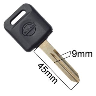 Ignition Key Blank for Nissan Rogue Versa Titan Pathfinder Sentra w Chip