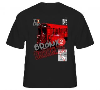 NYC Bronx 2 Brooklyn Hip Hop Rap Run T Shirt T Shirt