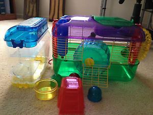 CritterTrail Hamster Cage Small Animals Gerbils Mice Super Pet Burrowing Maze