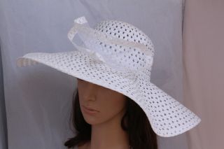 Ladies Wide Brim Sun Hat