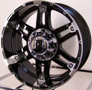 20x9" Black XD Spy Wheels Rims Nissan Titan Toyota Tacoma Tundra 4 Runner FJ 4x4