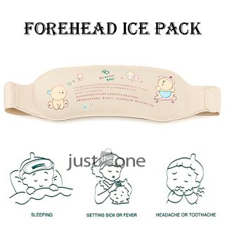 Baby Toddler Family Health Care Hot Cold Forehead Ice Therapy Gel Pack Reusable