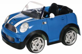 Kid Trax Mini Cooper 12V Ride on Car Blue