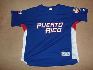 Puerto Rico World Baseball Classic Batting Practice Jersey XXL 2XL RARE