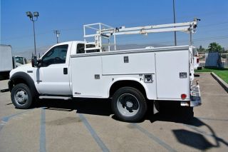 06 Ford F450 4x4 Utility Truck Municipal Contractor Service Maintenance Mechanic